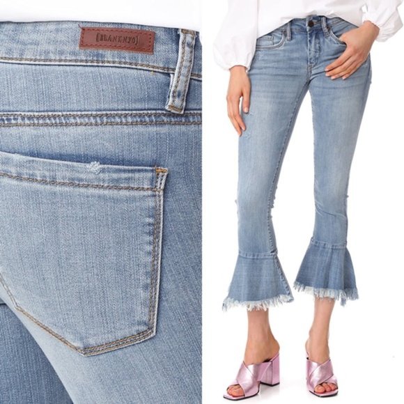 NWT Blank NYC Trumpet Flare Jeans - Picture 3 of 8